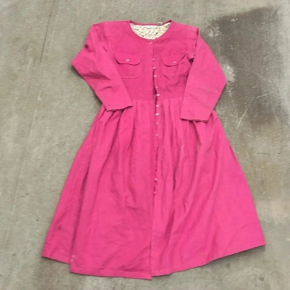 David benjamin ramie‎ blend  vintage dress